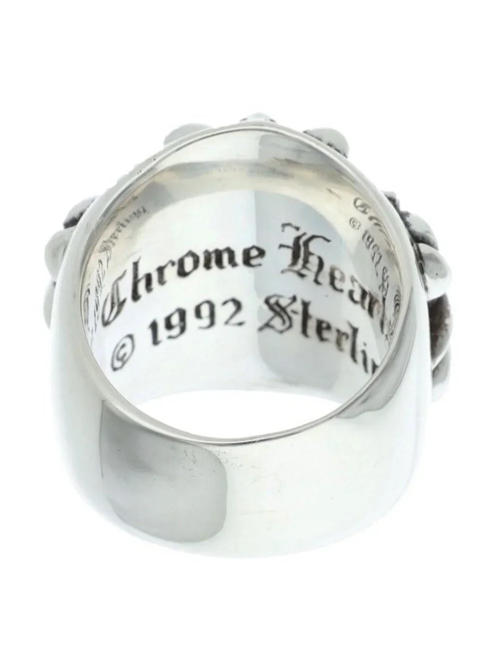 Chrome Hearts Keeper Silver Ring